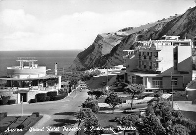 Postcard Ancona Grand Hotel Passetto 1960s