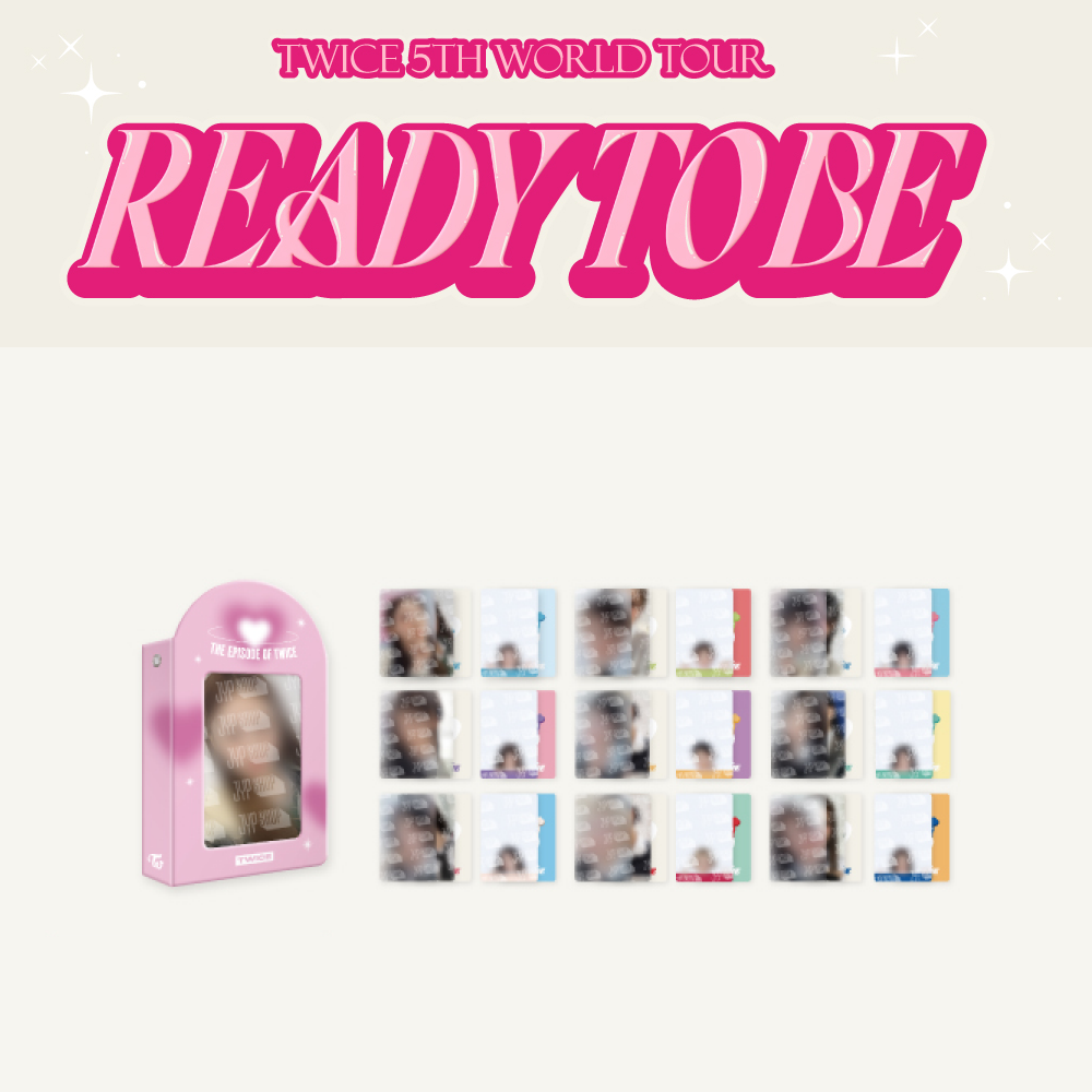 TWICE 5th World Tour READY TO BE Official MD Authentic K-POP