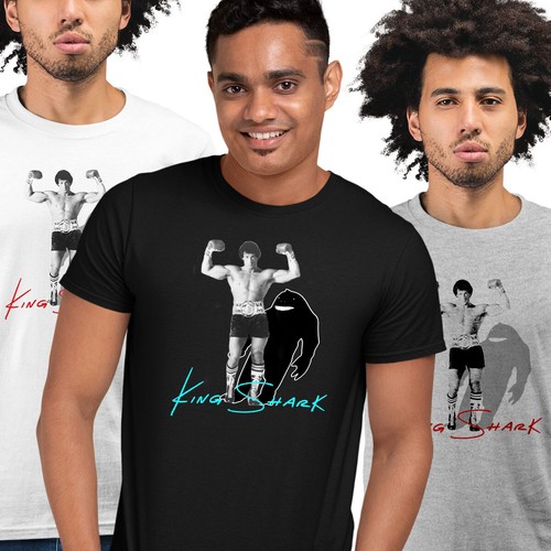 Retro T-Shirt Rambo & King Shark DC Suicide Squad lustig Film Neuheit Geschenk - Bild 23 von 23