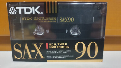 TDK SA-X 90 Kassette, Tape, Leerkassette, neu und originalverpackt