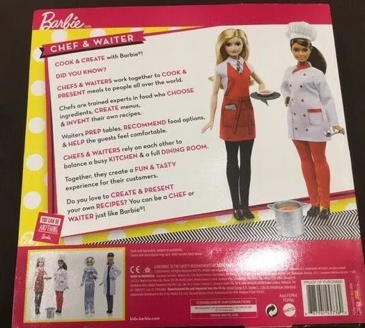 Barbie Chef Waiter eBay