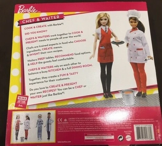 Barbie Chef + Camarero Foto 2 de 2