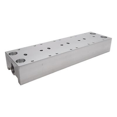 SMC IITV20-N03-4 E/P Regulator Manifold, 3/8'' NPT, 4 Stations, 1.0 MPa Max