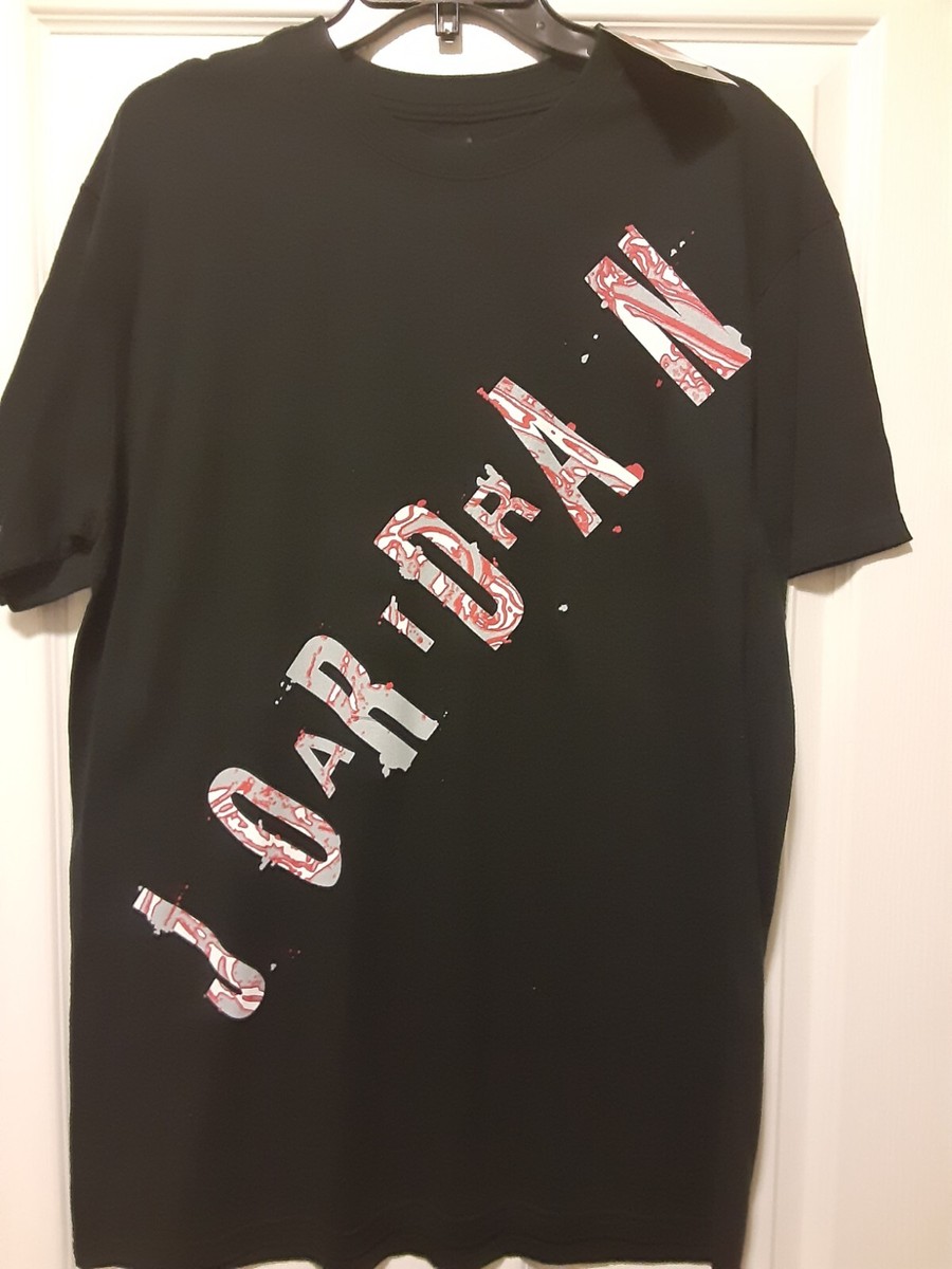 NEW Air JORDAN #23 BLACK T-SHIRT MENS LARGE rare | eBay