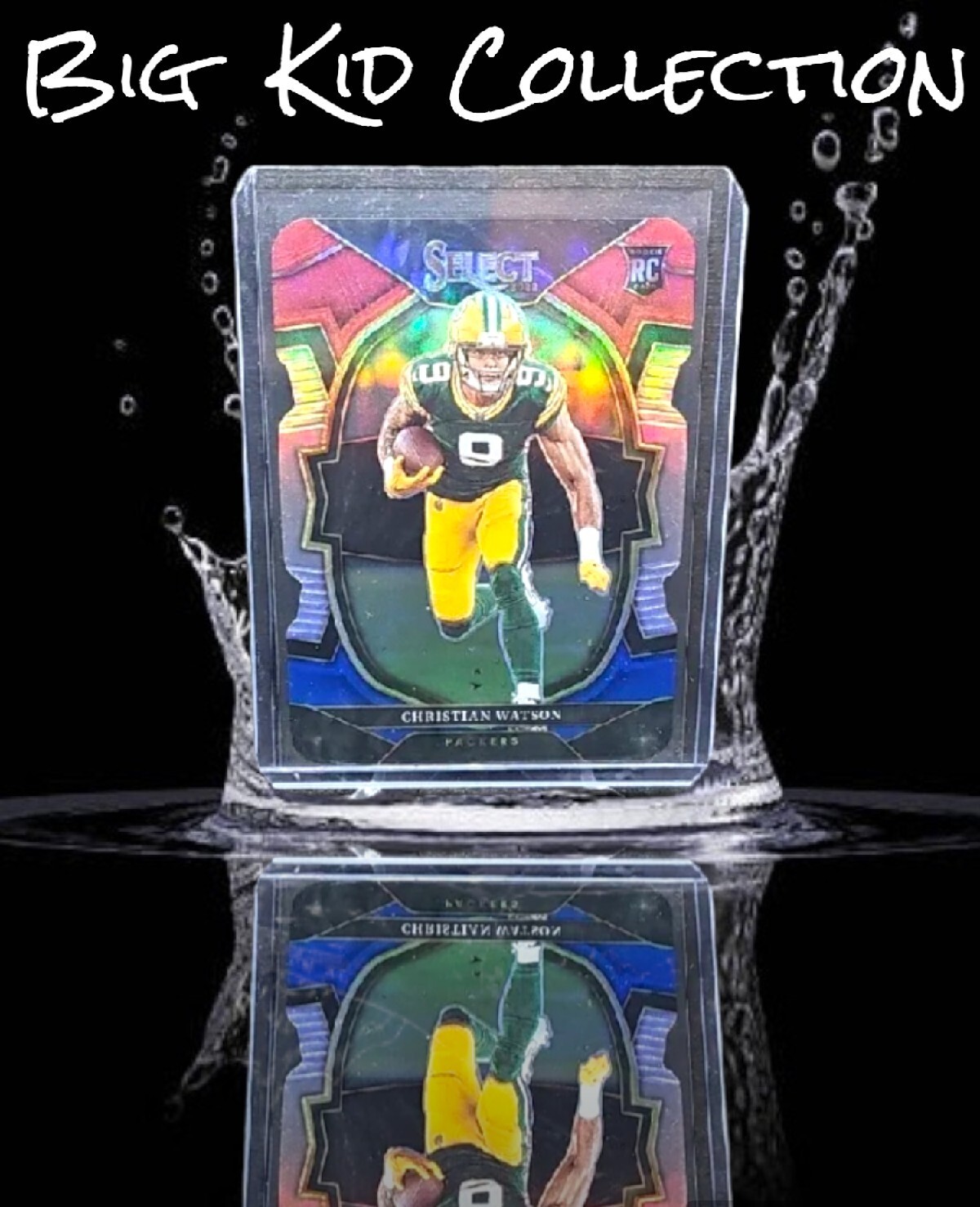 2022 Select Christian Watson Rc Concourse Red & Blue Die-Cut #53