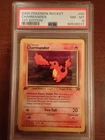 Pokemon TCG-Charmander 50/82 Rocket 1st Edition PSA 8 NM-MT