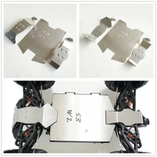 Stainless Steel Chassis Protector Guard Armor Skid Plate Fits Team Magic TM E5 