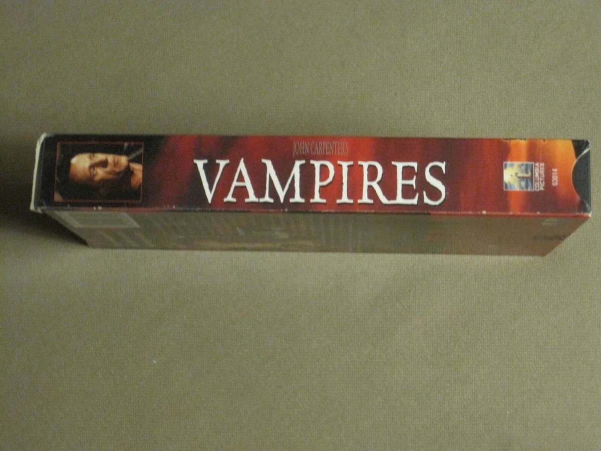 VAMPIRES (1998) VHS JOHN CARPENTER JAMES WOODS SHERYL LEE HORROR