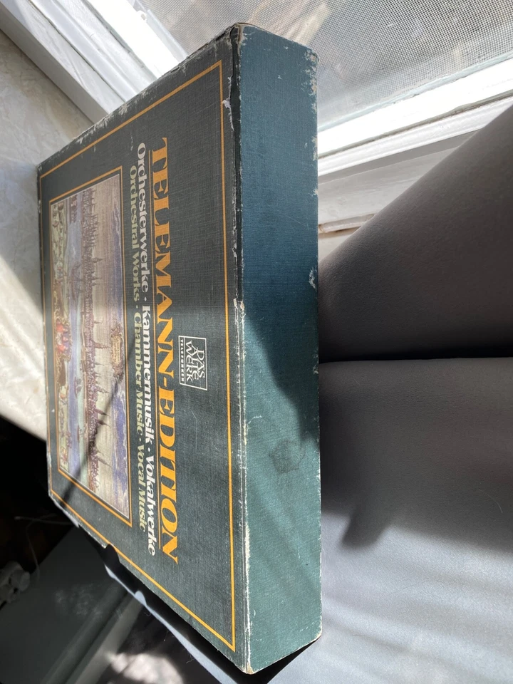 Telemann-Edition Orchesterwerke - Kammermusik - Vokalwerke - Vinyl Box - Bild 2 von 4