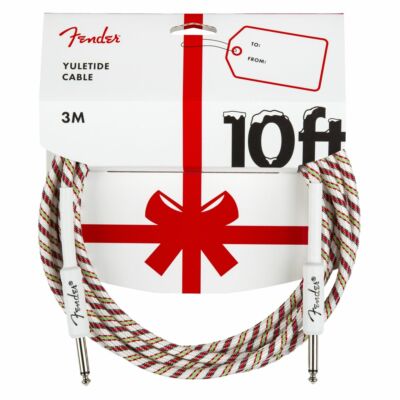 FENDER Yuletide Holiday Instrument Cable, 3m