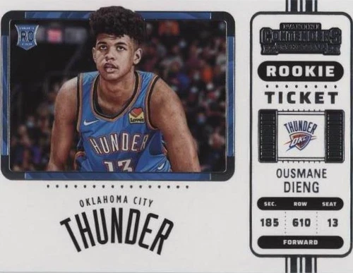 2022-23 Panini Contenders - Ousmane Dieng #122
