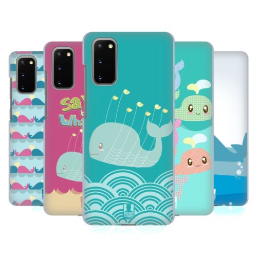 HEAD CASE DESIGNS KAWAII WHALE HARD BACK CASE FOR SAMSUNG PHONES 1 - Picture 1 of 13