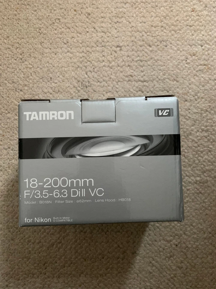 Tamron 18-200mm f/3.5-6.3 Di II VC PZD MACRO Lens for Nikon B018N FREE POSTAGE - Image 4 of 4