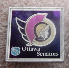 Very beautiful mirror pin NHL Ottawa Senators