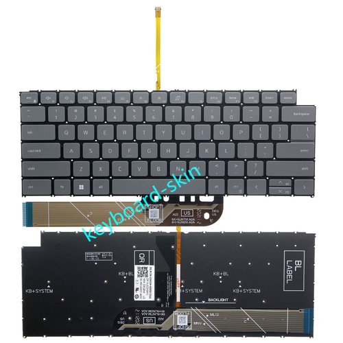 US Keyboard For Dell Inspiron 5325 5330 5430 5435 P171G 7430 7435 2-in-1 P172G - Afbeelding 4 van 4