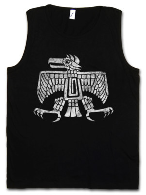 AZTEC EAGLE TANK TOP VEST Indians Sign Culture Civilization Mayans Religion