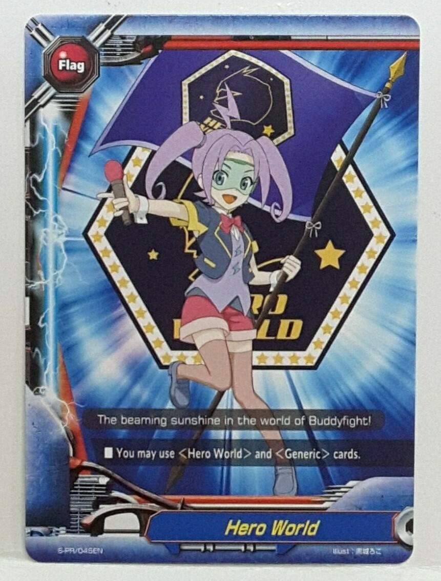 Bushiroad Future Card Buddyfight Hero World Flag (Ion Nanana) S-PR