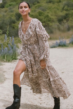 Spell & The Gypsy Collective Ada Gown Maxi Dress Size XS