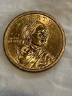 SACAGAWEA ONE DOLLAR COIN US LIBERTY GOLD COLOR CIRCULATED