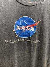 Men's XL Screen Stars Best Blue NASA T-Shirt 2XL