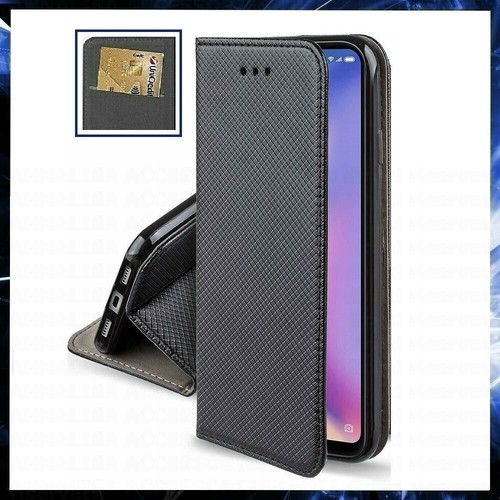 Coque Portefeuille En Cuir Noir Pour OPPO A94 4G - Étui Livre Magnétique Antichoc