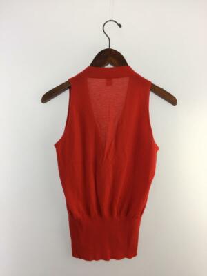 Auth HERMES Knit vest Margiela period Orange Cashmere | eBay