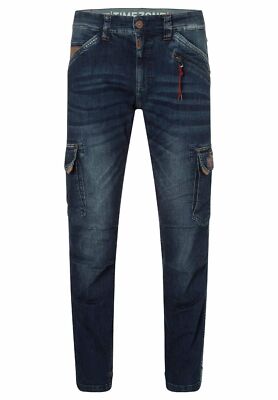 Timezone Cargo-Jeans mit aufgesetzten Taschen und elastischer Passform