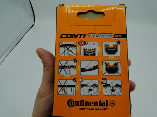 Continental 42mm Tubo Valvola Presta, Nero, 700x25-32cc (Gara 28) - Foto 2 di 4