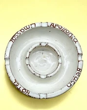 Pottery Greece Ashtray Vintage