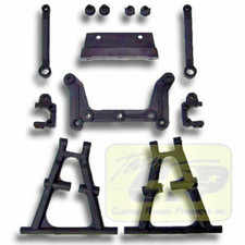 PARTI SOSPENSIONI NYLON FUTABA FX10 Tamiya Lunch Box Cavalletta RC Team CRP 1632