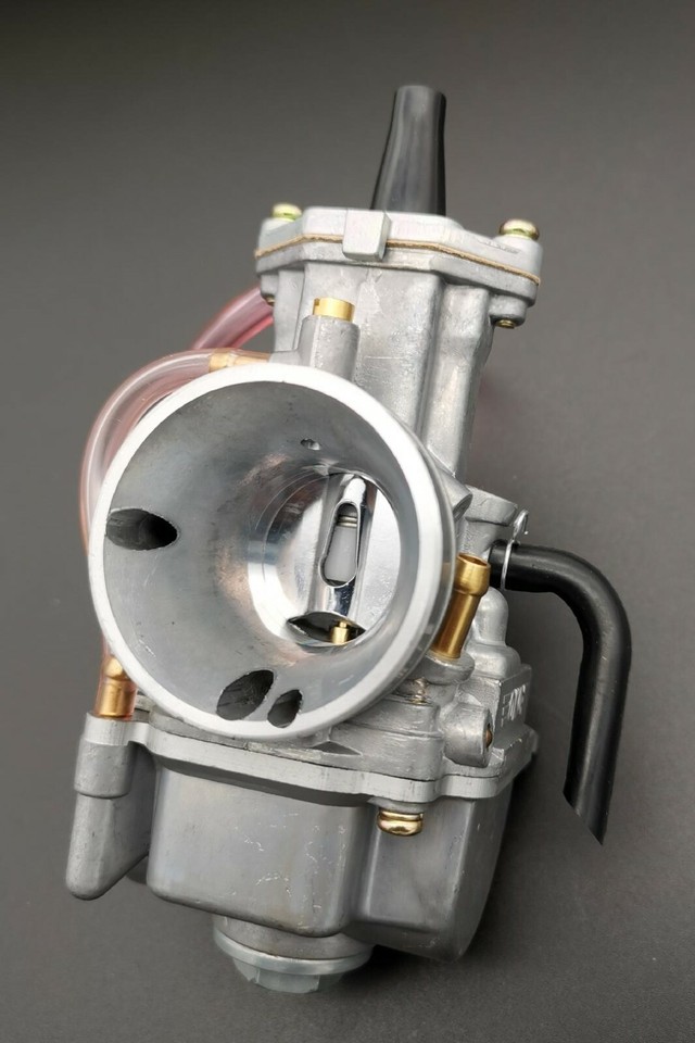 24mm Carburetor Flatslide Powerjet Carb For 125 250cc OKO PWK - Foto 5
