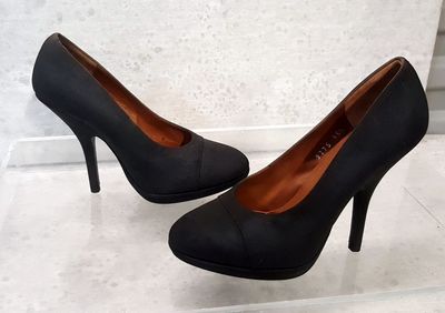 Dries Van Noten Pumps Black platform heels 35.5 sz 5 B BRAND NEW 