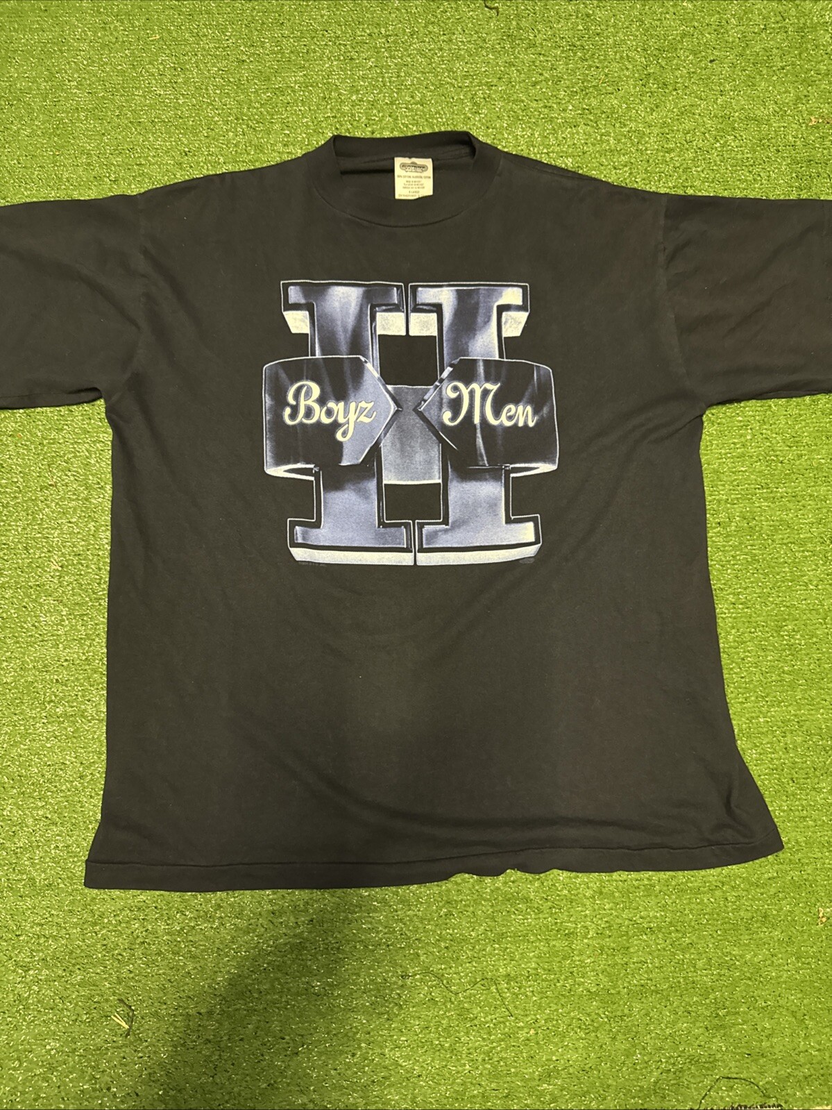 Vintage Boyz II Men T Shirt Concert 2 Tour Rap Tee 90s Single Stitch Promo XL