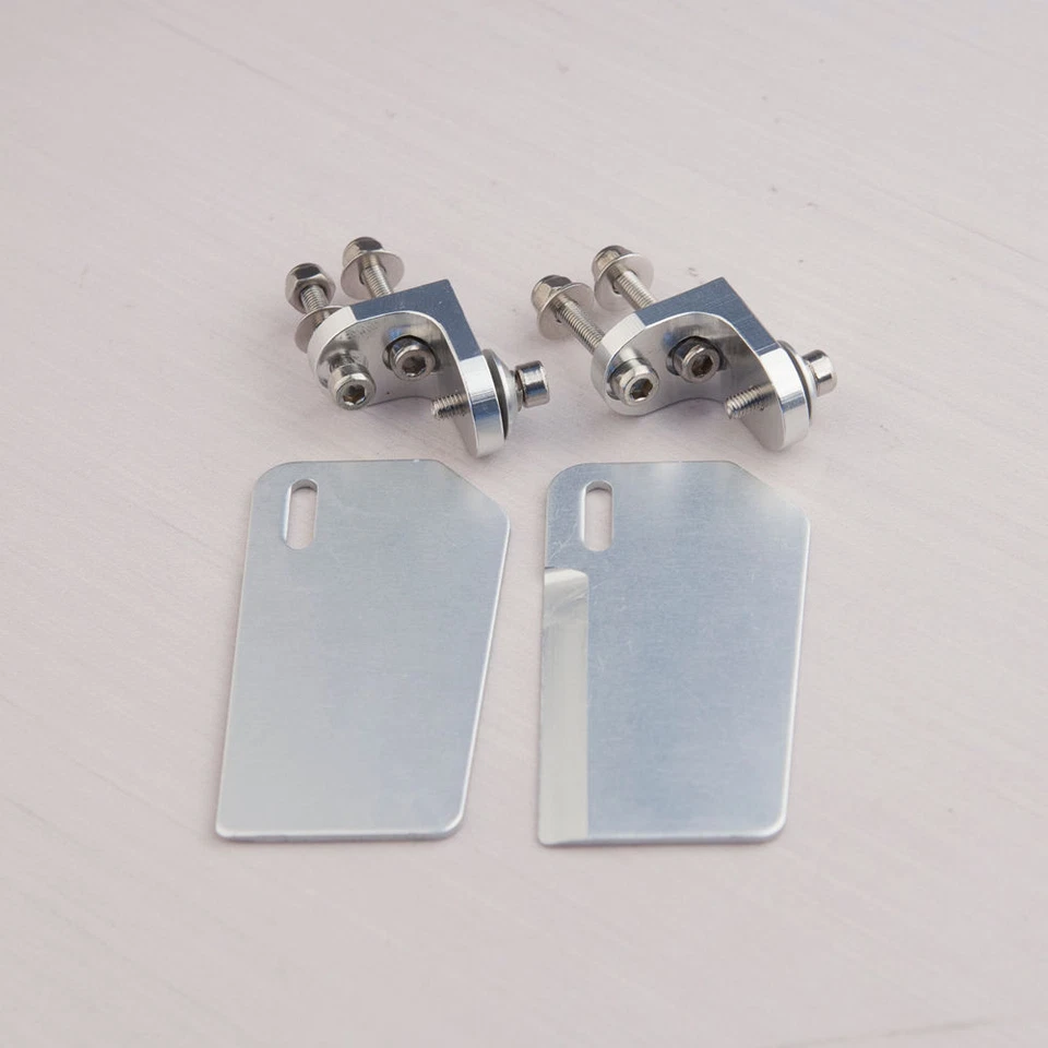 A pair CNC Aluminum Turn Fin 30x55mm Left and Right For RC Boat Marine #1241 - Image 2 of 3