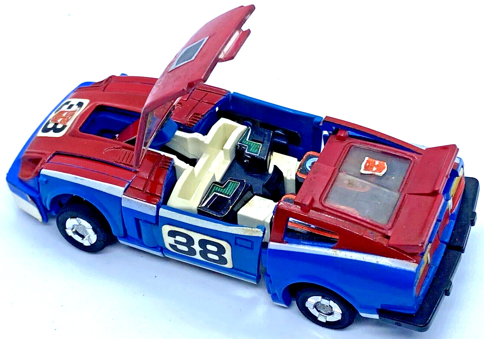 Smokescreen G-1 Transformer Heroic Action Figure Toy with Accessories