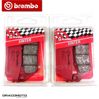 HONDA 1500 GL C VALKIRIA 1997 1998 pastiglie freno anteriori SA BREMBO Sinter...