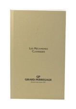 Manual folleto Girard Perregaux Classiques