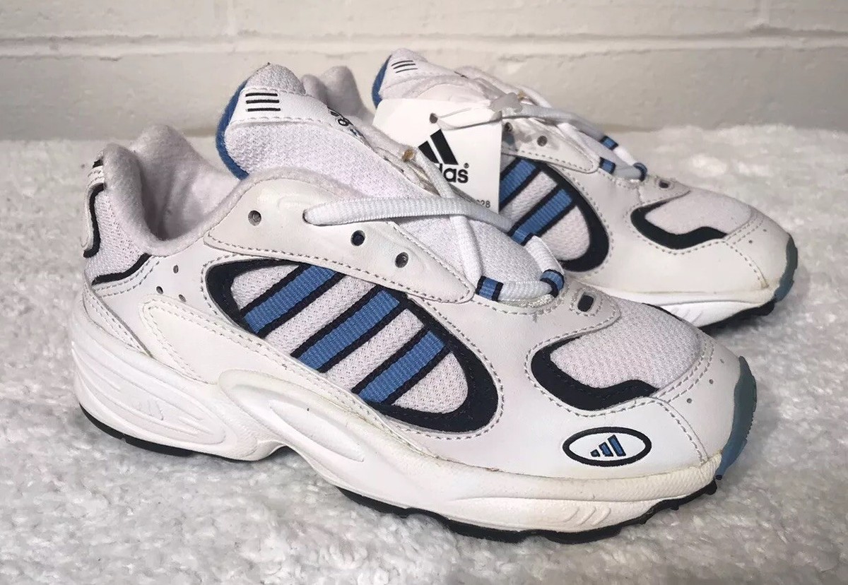 NOS Kids Adidas Falcon USA C Size 13K Blue Black NWT No Box