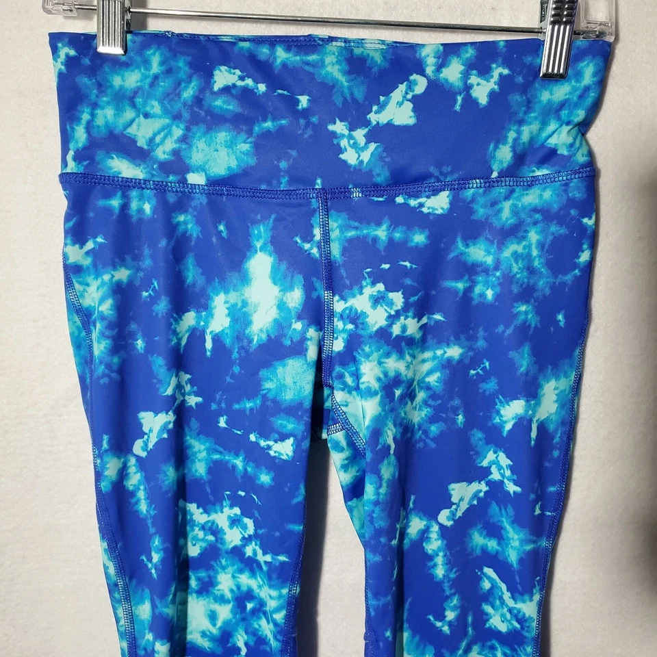 Xersion Leggings Mujer Pequeño Azul Ajustado Capri 26X19 Foto 3 de 4