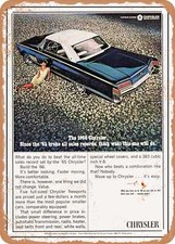 Metal Sign - 1966 Chrysler 300 2 Door Hardtop 2 Vintage Ad Metal Sign - 1966 Chrysler 300 2 Door Hardtop 2 Vintage Ad
