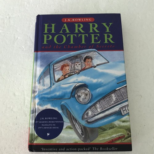 Harry Potter and the Chamber Of Secrets Hardcover 1st Edition 41st Print UK 90s - Picture 13 of 13