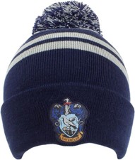 Harry Potter Beanie Pom-House ravenclaw adult One Size bobble hat Multi-Coloured