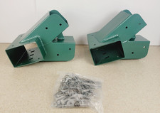 Jungle Gym Kingdom 2 Pack A Frame Swing Set Brackets Premium Heavy Duty Steel