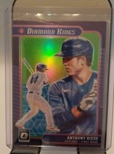 2021 Donruss Baseball - Anthony Rizzo - Diamond Kings Holo Blue Parallel