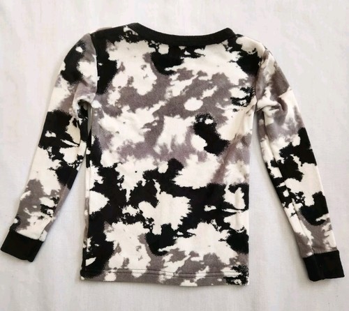 Pigiama bambino Cat & Jack taglia 4 set due pezzi morbido nero bianco e grigio - Foto 4 di 7