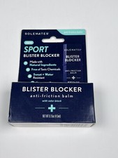 SoleMates SPORT Blister Blocker .15oz Anti-Friction BALM odor block NIB
