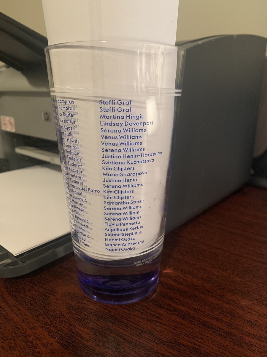 2021 US Open Tennis Grey Goose Vodka Honey Deuce