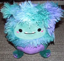 Squishmallows 8" JT The Teal And Purple Bigfoot 2024 Brand New / Fast Shipping