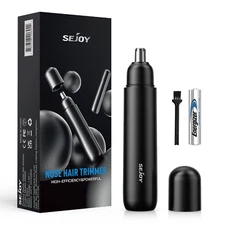SEJOY USB Rechargeable Nose & Ear Hair Trimmer – High-Speed Motor, Dual Use