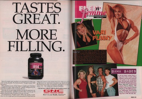 Flex Magazine 04/1996 Leigh Anna Ross Marina Vari Ericca Kern Debbie Kruck - Picture 12 of 14